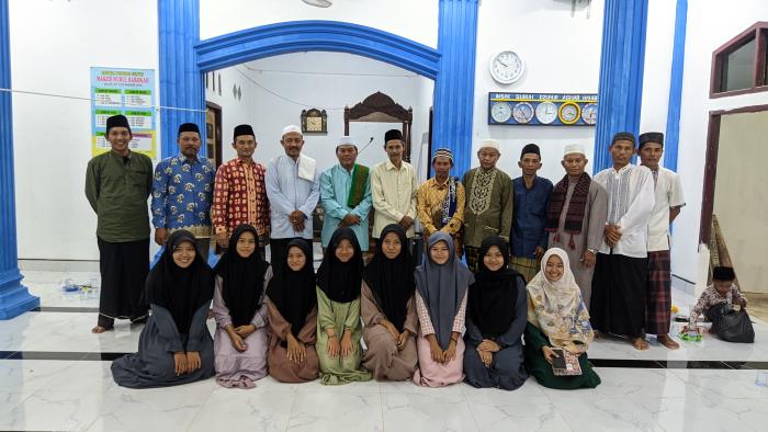 Safari ramadan MTsN 2 Tanjung Jabung di masjid Nurul Barokah