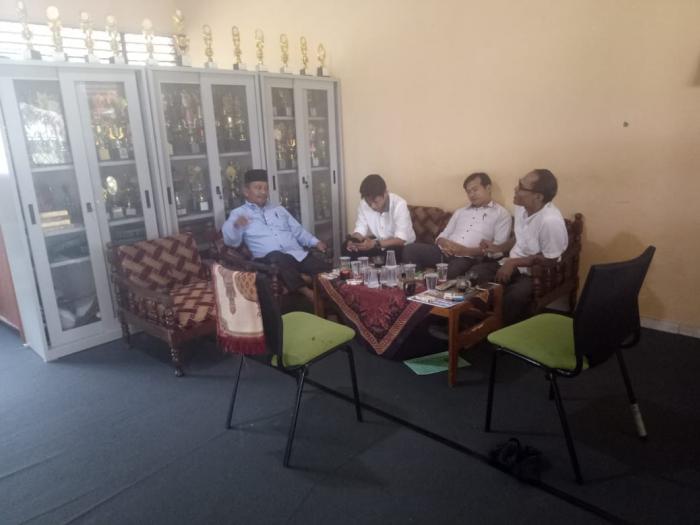 KUNJUNGAN PENDAMPINGAN SARANA DAN PRASARANA ke MTS N 2 TANJUNG JABUNG TIMUR