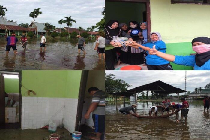 Hujan Deras Akibatkan Banjir Hujan Deras Akibatkan Banjir