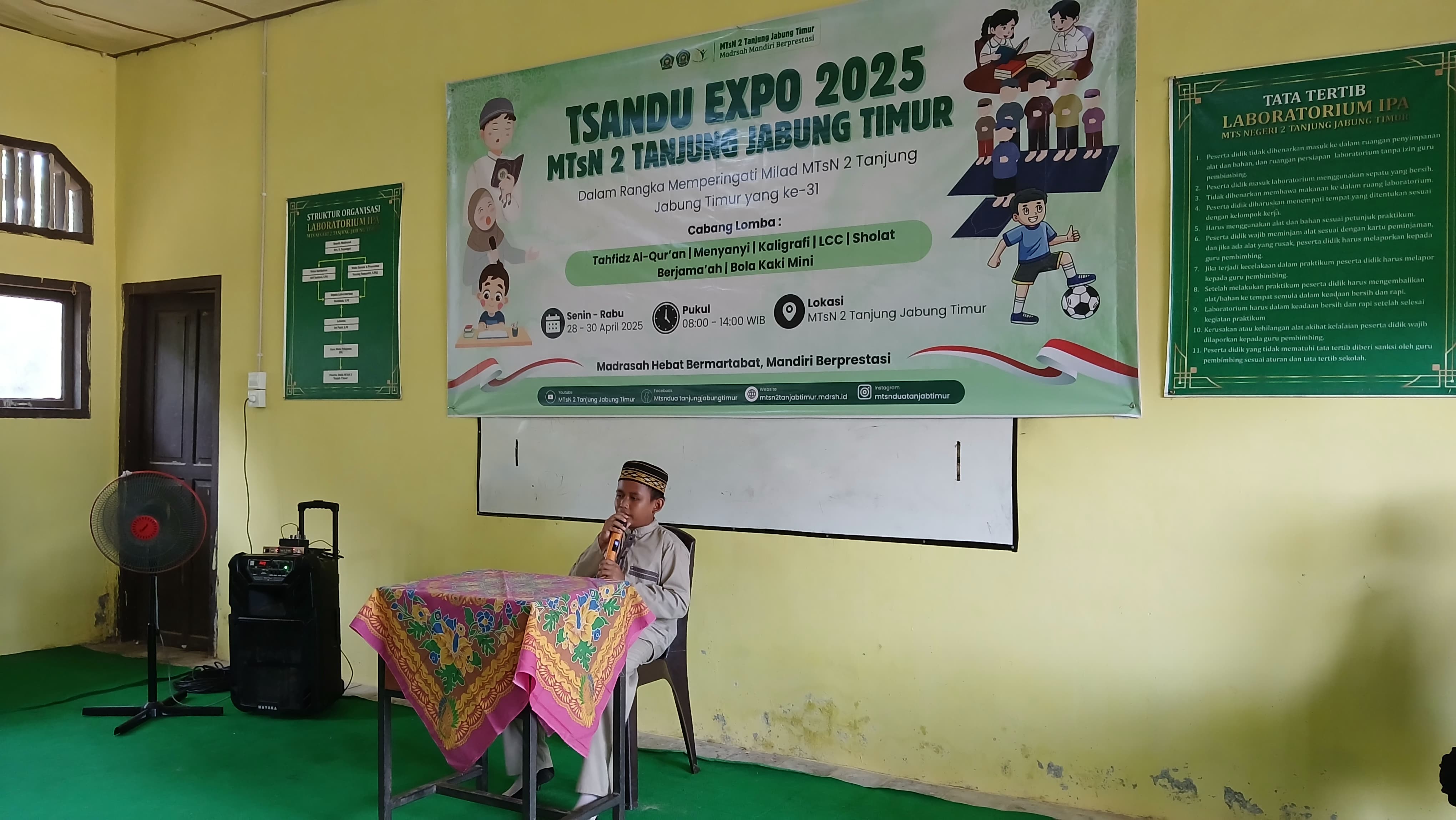 Lomba Tahfidz Al-Qur’an Tsandu EXPO 2025: Menjaga Kalam Ilahi dengan Hati dan Hafalan Lomba Tahfidz Al-Qur’an Tsandu EXPO 2025: Menjaga Kalam Ilahi dengan Hati dan Hafalan