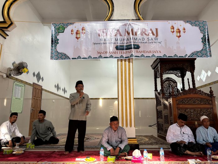 Khidmat dan Penuh Makna, Madrasah Terpadu Bandar Jaya Peringati Isra Miraj Secara Serentak Khidmat dan Penuh Makna, Madrasah Terpadu Bandar Jaya Peringati Isra Miraj Secara Serentak