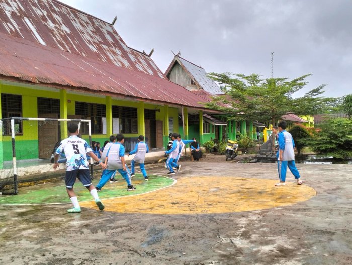 Class Meeting MTsN 2 Tanjung Jabung Timur Hari Pertama Berlangsung Meriah