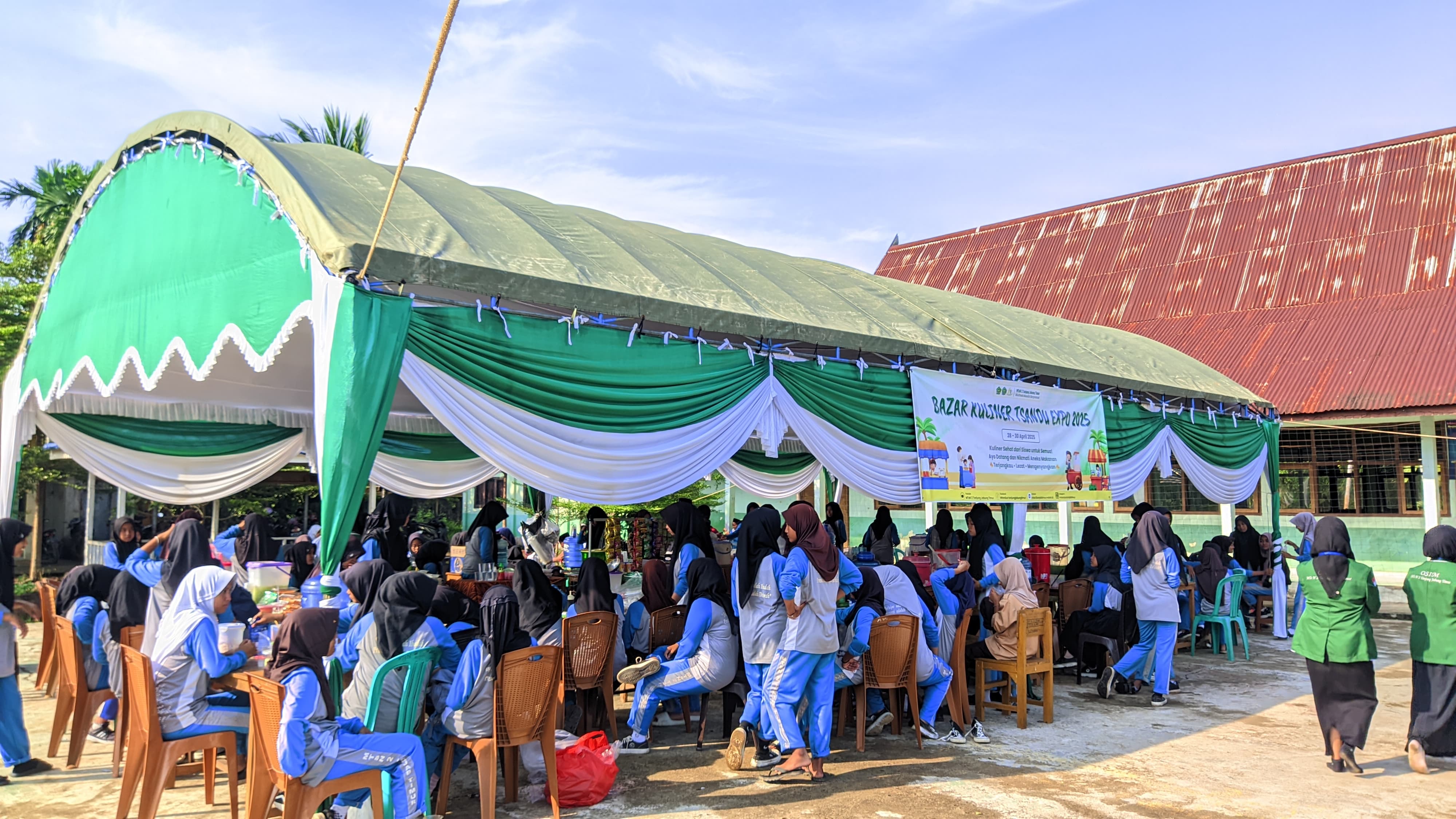 Bazar Kuliner Tsandu EXPO 2025: Sajian Rasa dan Kreativitas Siswa dalam Nuansa Kebersamaan