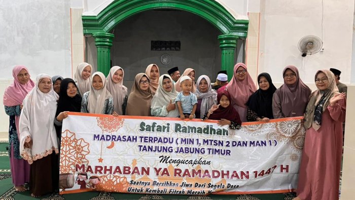 Safari Ramadan KKM Terpadu Bandar Jaya, Sinergi MIN, MTsN 2, dan MAN 1 Tanjung Jabung Timur Selama 9 Malam Safari Ramadan KKM Terpadu Bandar Jaya, Sinergi MIN, MTsN 2, dan MAN 1 Tanjung Jabung Timur Selama 9 Malam